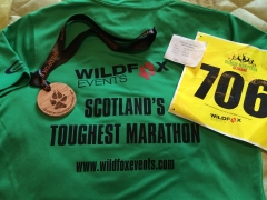 Medal and t-shirt