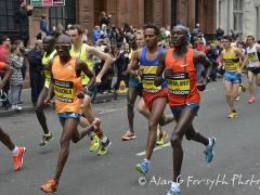 Elites at the front