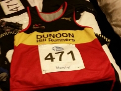 Representing Dunoon Hill Runners at the Hoka Highland Fling 2014