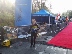 Lisa finishes